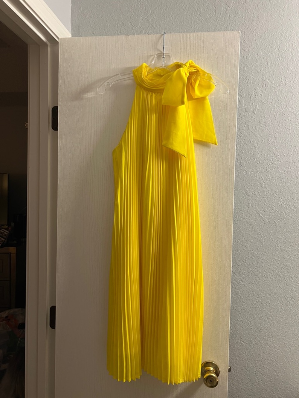 JM Studio by John Meyer Yellow Dress Label